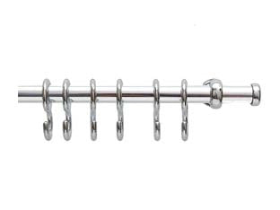 PORTAMESTOLO PRONTY CROMATO- - ø mm.12xcm.100 - 1 blister