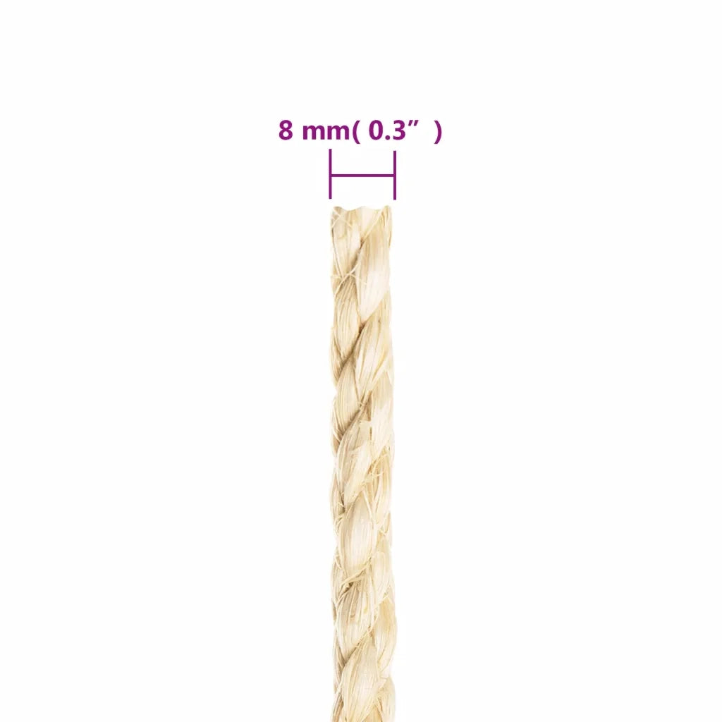 Corda in Sisal 100% 8 mm 50 m 155018