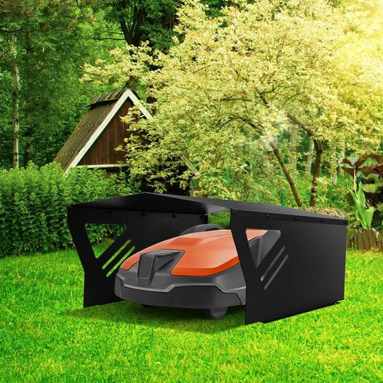 Garage Demontabile per Raschiatore Robot - Copertura in Acciaio Zinato come Protezione Professionale da Intemperie