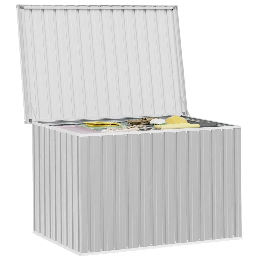 Baule da Giardino Grigio 149x99x93 cm 46266