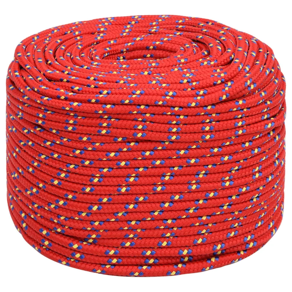 Corda per barca Rossa 10 mm 25 m in Polipropilene 152400