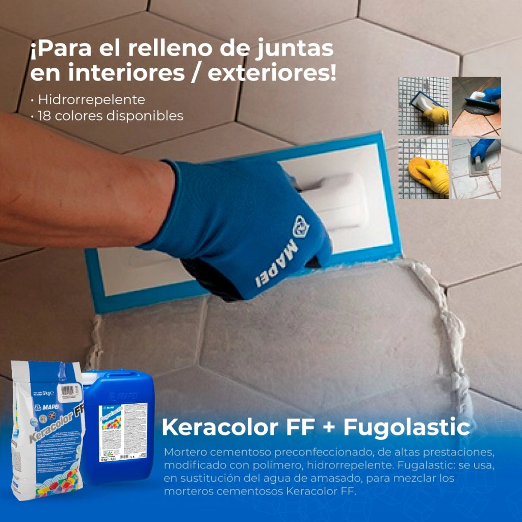 Additivo liquido fugolastic stuccatura fughe pavimenti rivestimenti da 5 kg