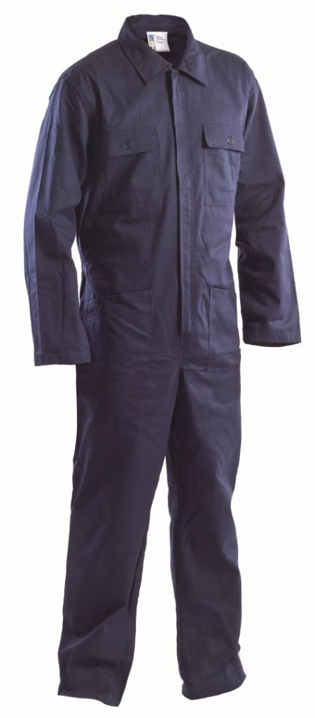 Tuta Da Lavoro 100% Cotone Blu Taglia 56 - Fab