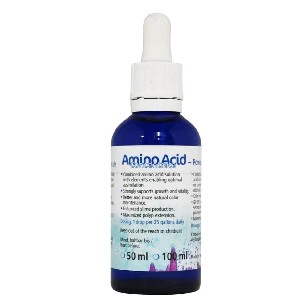 Korallen-Zucht Amino Acid Concentrato - combinazione di amminoacidi per  la crescita e la vitalità dei coralli Formato: 50 ml