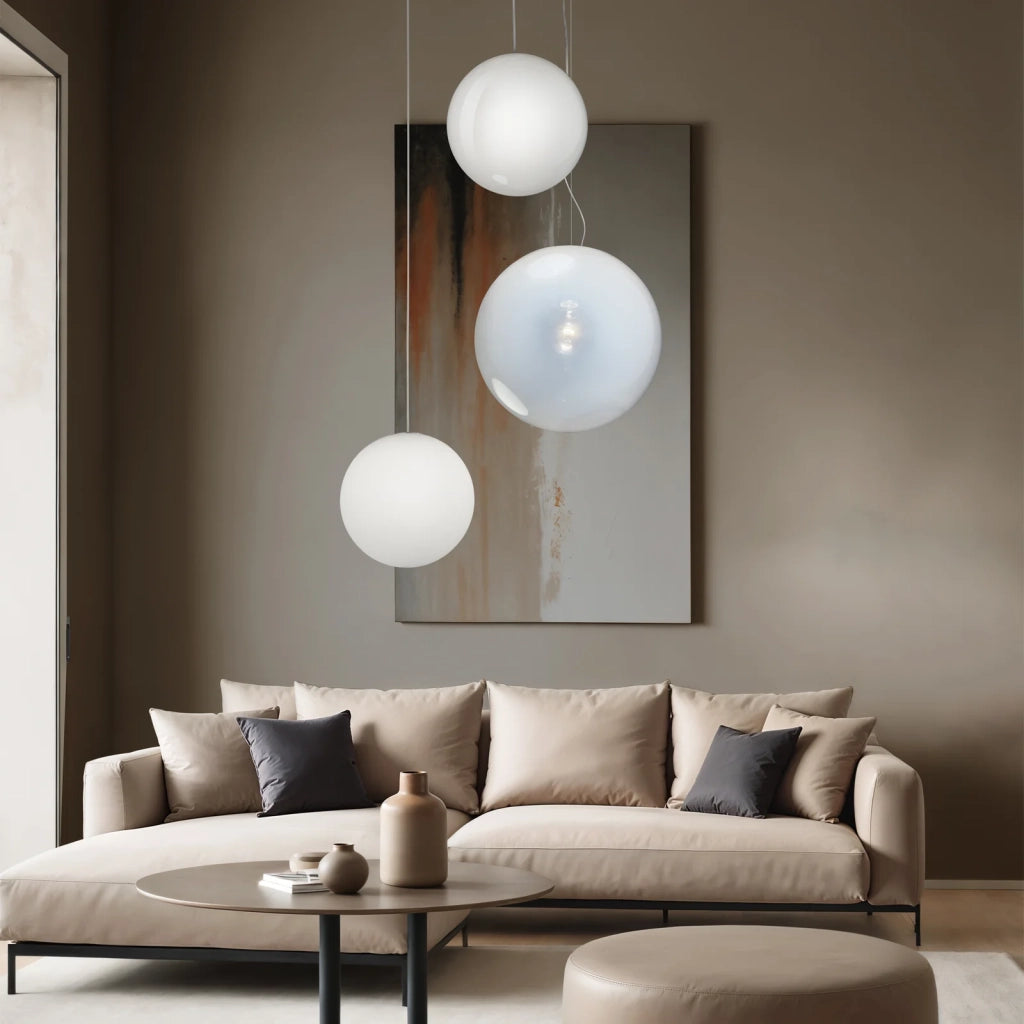 Lampada A Sospensione Mapa 1 Luce E27 Alluminio