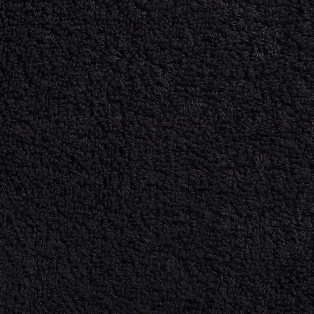 Asciugamano per Ospiti SOLUND 2 pcs Nero 15 x 21 cm 550 gsm 137416