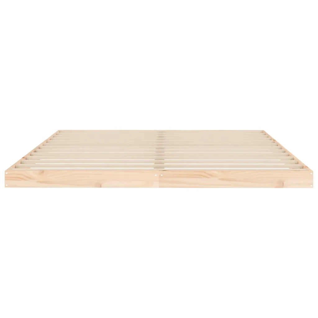 Giroletto senza Materasso 160x200 cm in Legno Massello di Pino 823434