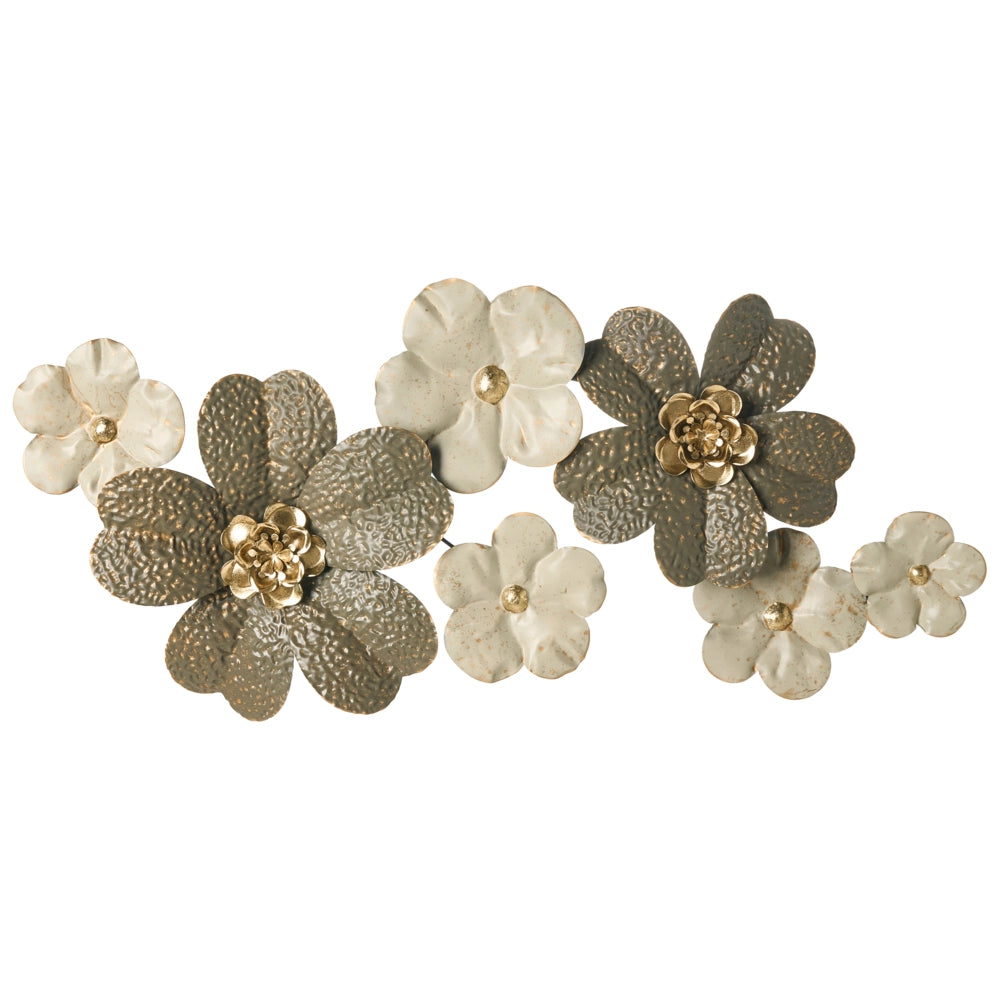 Decorazione da parete fatta a mano Beige Oro Ferro Appeso Pezzo di Decorazione Moderna