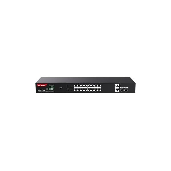 Switch ip-com g1120p-16-250w 18p gigabit base-t+2p base-x sfp cloud managed poe budget tot. 230w
