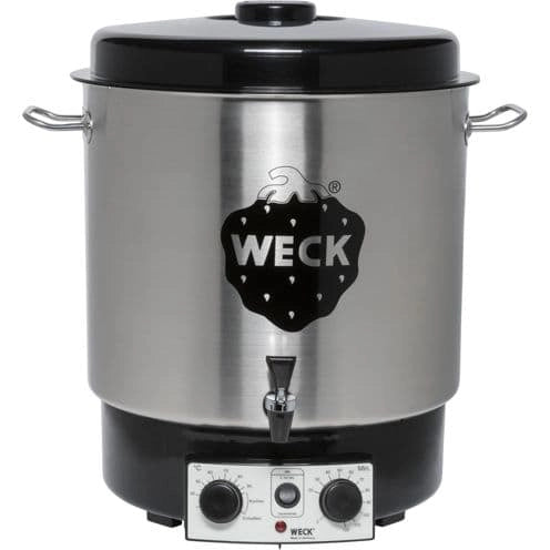 WECK macchina per conserve inox con orologio e rubinetto
