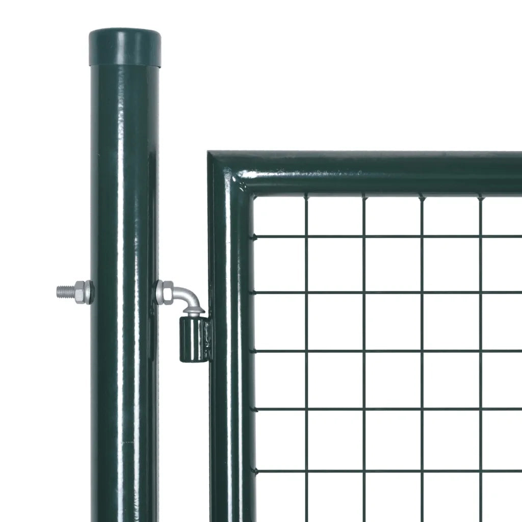 Cancello per Recinzione a doppia Porta 300x150 cm in Acciaio verniciato a Polvere 142025