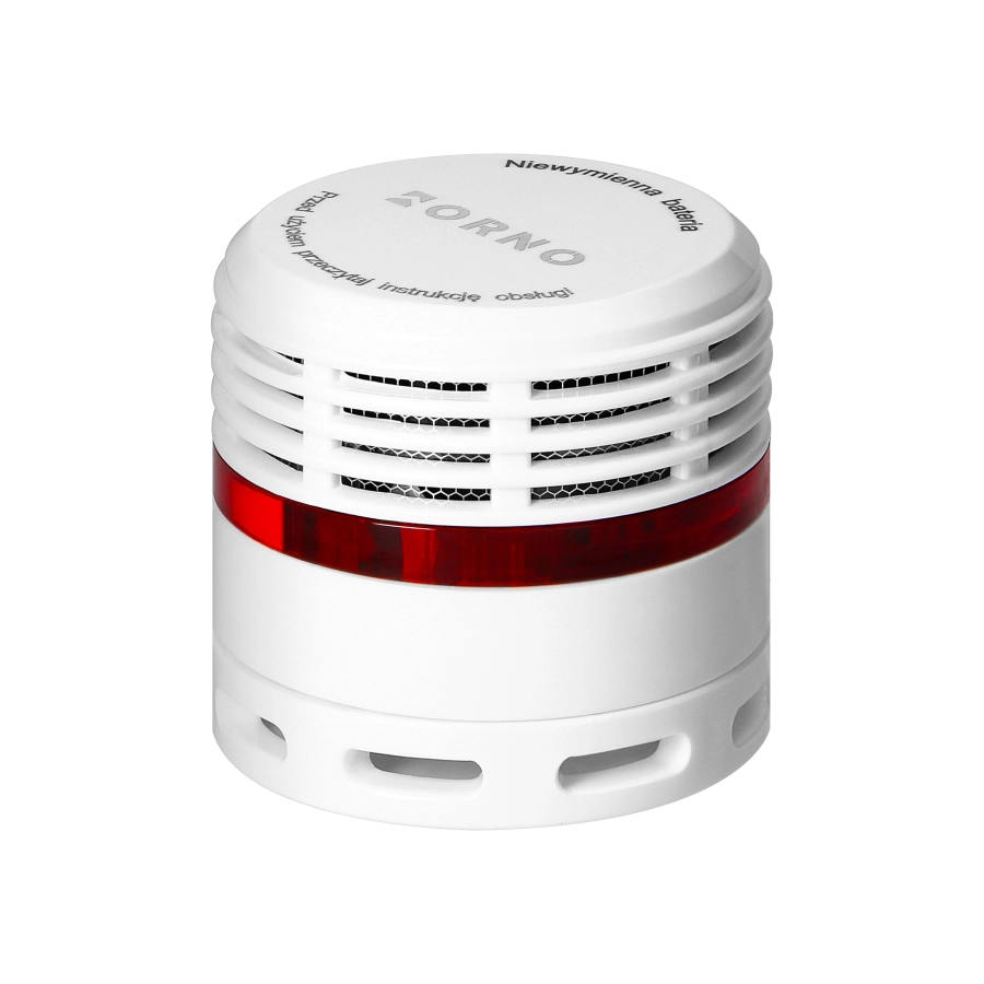 MINI RILEVATORE DI FUMO A BATTERIA PER SICUREZZA CASA CON ALLARME ACUSTICO