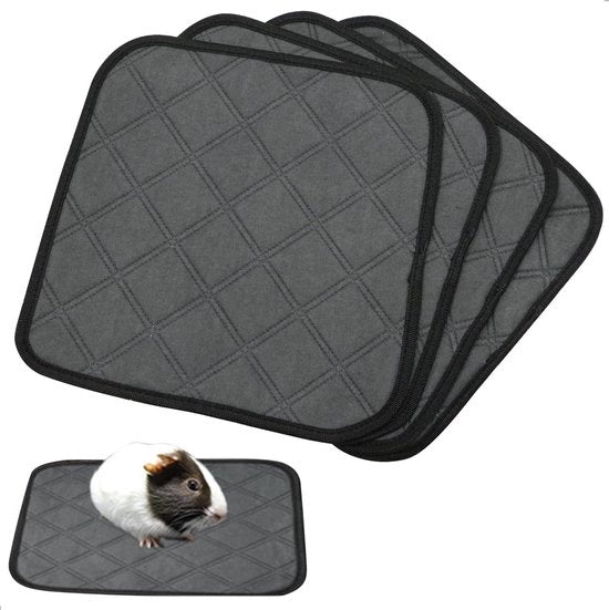 Asciugamano per piccoli animali - assorbimento estremo - colore grigio scuro - 30 x 30 cm