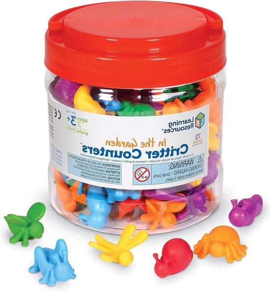 Set di insetticampioni per bambini 72 pezzi - gioco educativo per l'orto posteriore