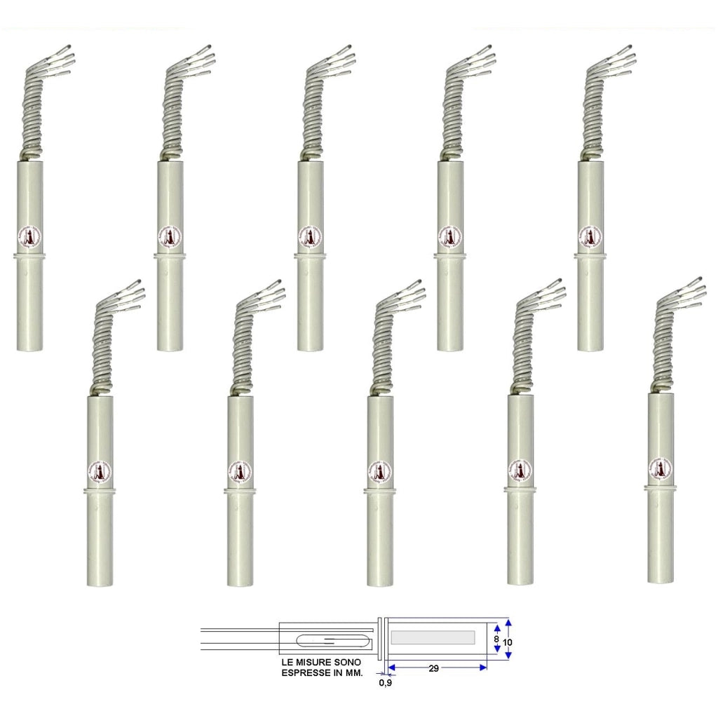 10 CONTATTI MAGNETICI DA INCASSO PER INFISSI NON FERROSI Securvera ST-415CPXSMPE