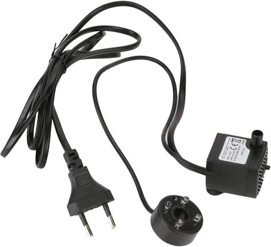 Pompa di acqua silenziosa con illuminazione LED per acquari e laghi - pompa per acquari per coltivazione idroponica (220V-240V) .