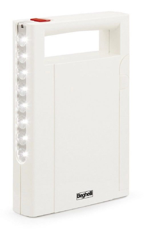 LAMPADA TORCIA BEGHELLI MOD.ILLUMINA LED,RICARICABILE,ANTI BLACK-OUT