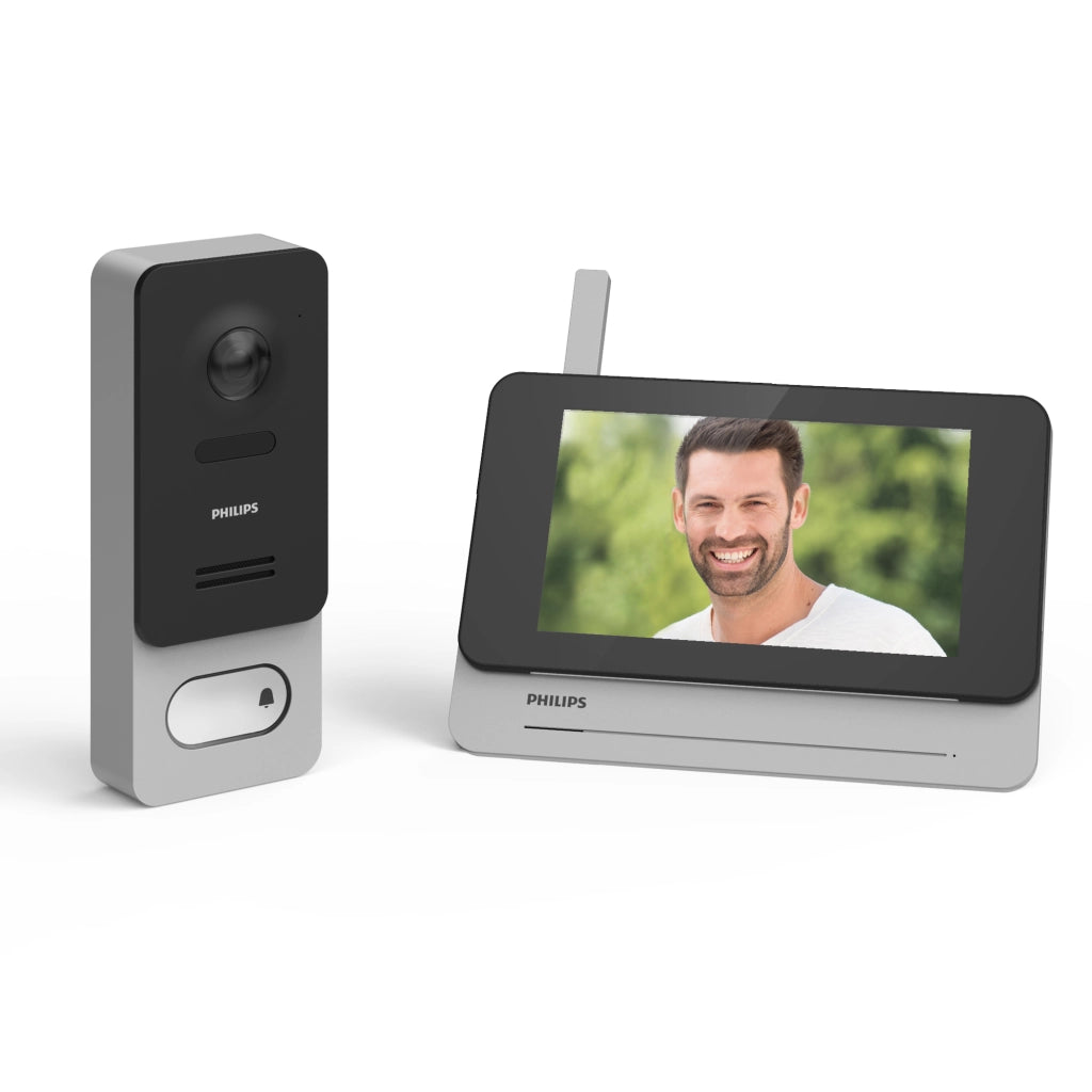 Videocitofono Connesso Wifi Senza fili touchscreen 7''  - Philips WelcomeEye Wireless - 531039