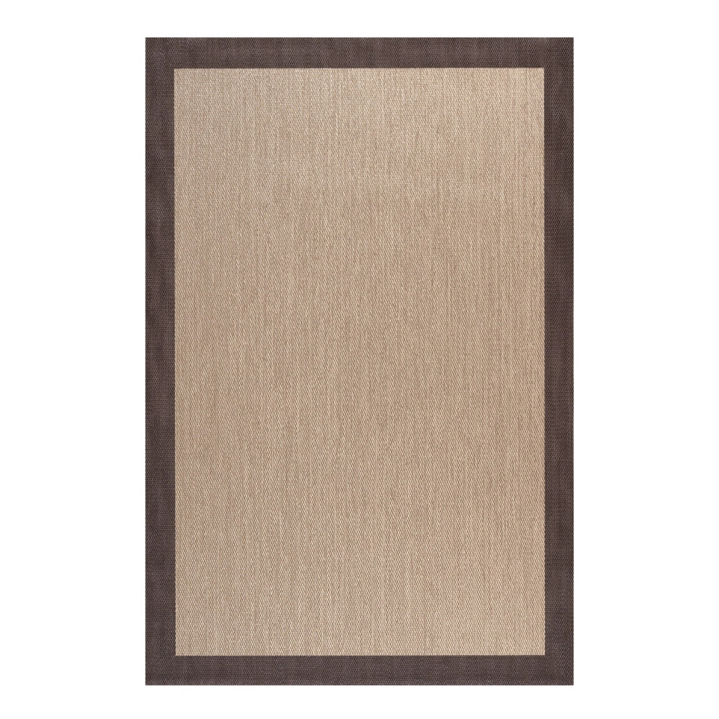 Tappeto vinilico di alta qualità beige-cioccolato 120x180