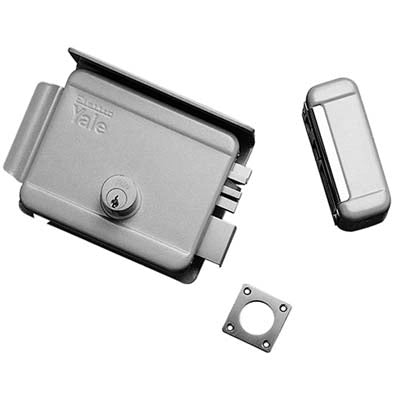 SERRATURA CANCELLO APPLICARE ELETTRICA 68080 YALE  VERN C.TONDO FISSO M2+SCR+TETT E.MM 60 SX