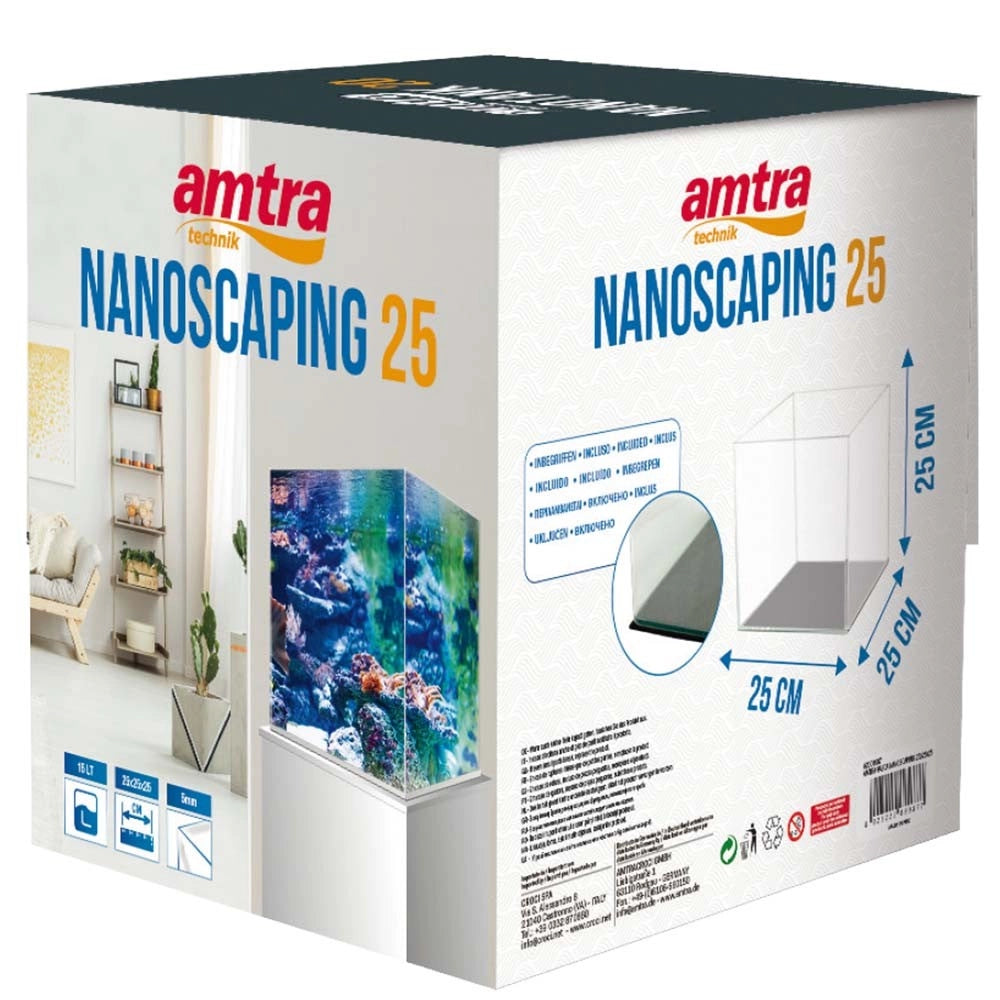 Amtra Nanoscaping cm25x25x25 - Vasca Extra Chiaro