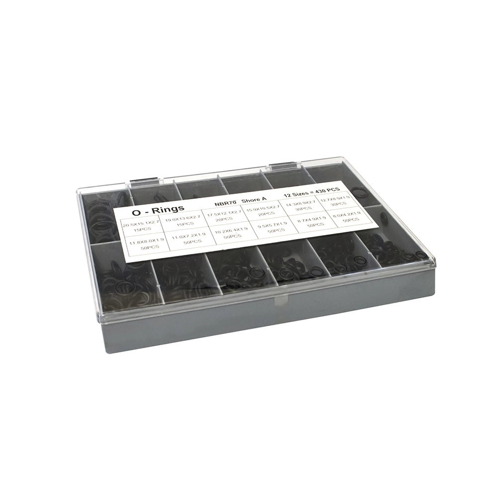 Scatola con 480 anelli oring per vitoni