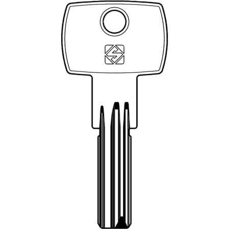 CHIAVE PUNZONATA  YA115SMD - YALE - 5 pezzi- SILCA
