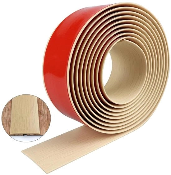 Profilo di transizione in PVC autofissante 4 x 300 cm per pavimento in moquette - Listello di transizione