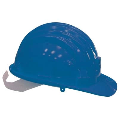 ELMETTO SICUREZZA - SENZA SOTTOGOLA BLU- 5 pezzi