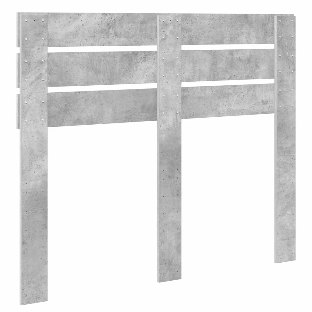 Testiera | Testata Grigio cemento Legno multistrato