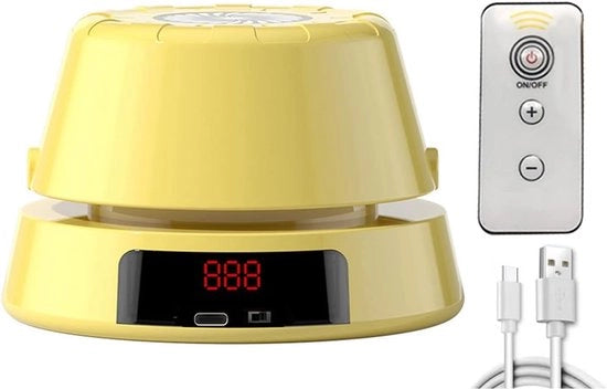 Tessitura a Spola con Contapassi Digitale e Comando a Distanza - Giallo