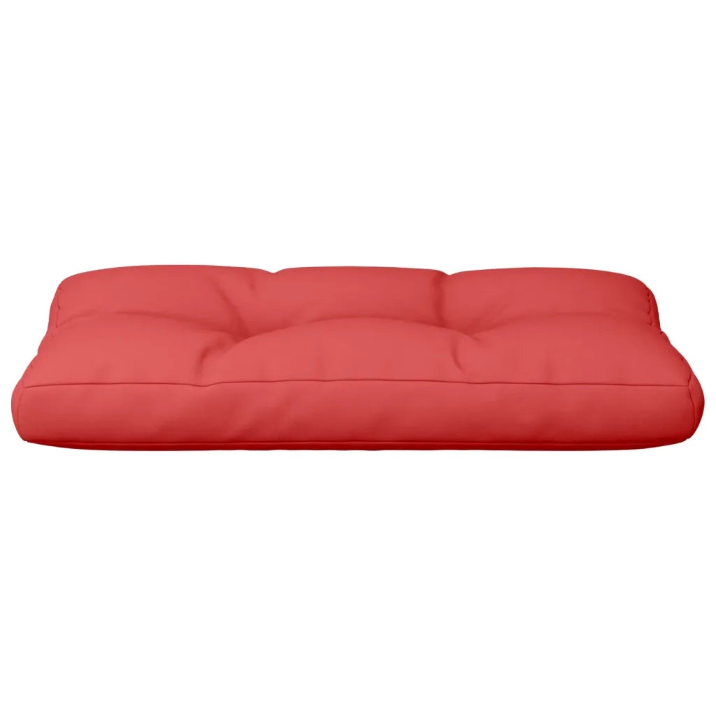 Cuscino per Pallet Rosso 70x40x12 cm in Tessuto 360585