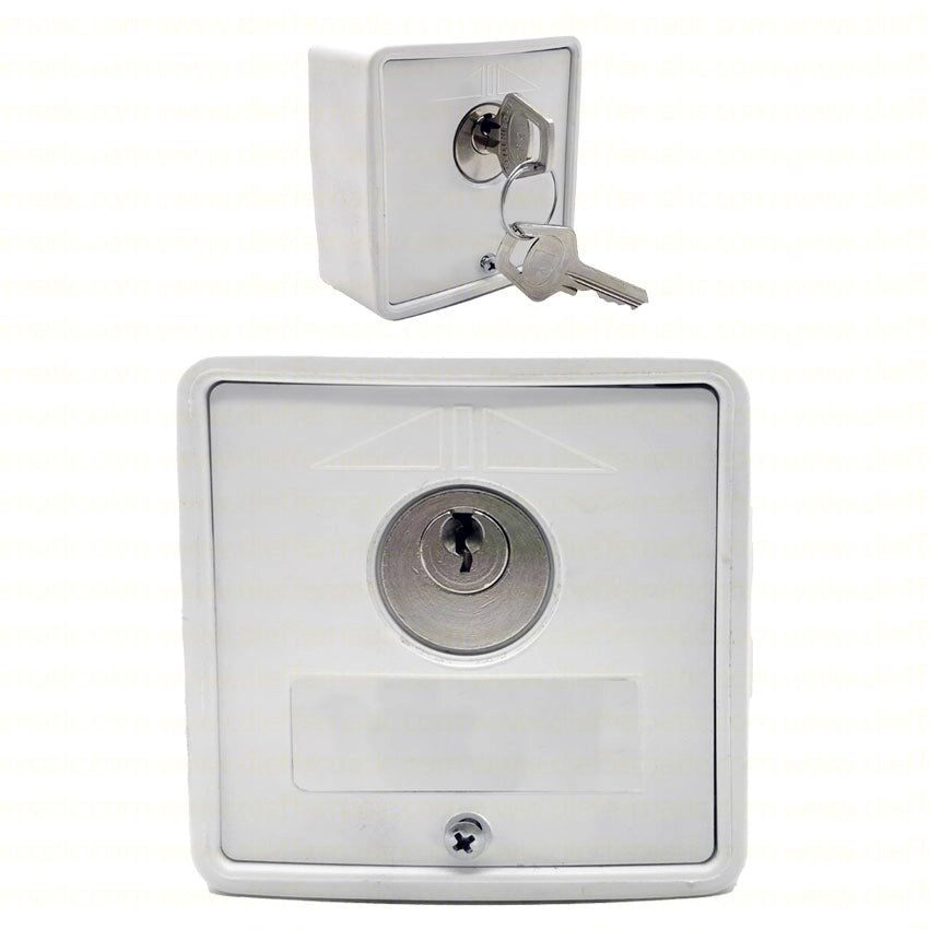 SELETTORE IN PLASTICA DA ESTERNO ABS IN PLASTICA VDS DFM ORIGINALE BIANCO