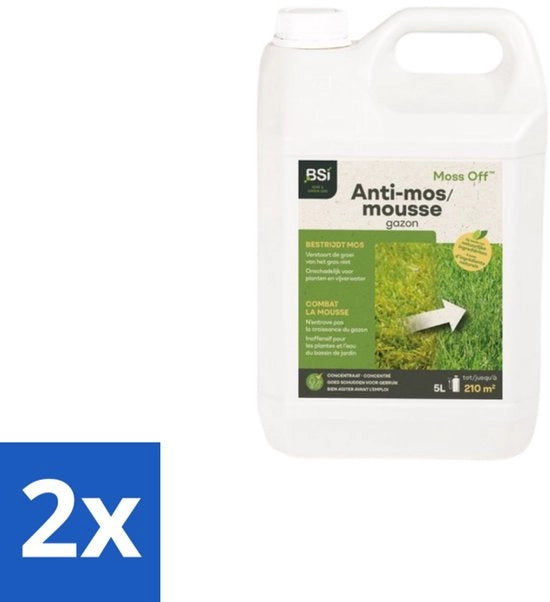Allevamento di Gazon - Lotta alle Alghe e ai Mosquito - 5 L - Confezione Economica - 2 pezzi