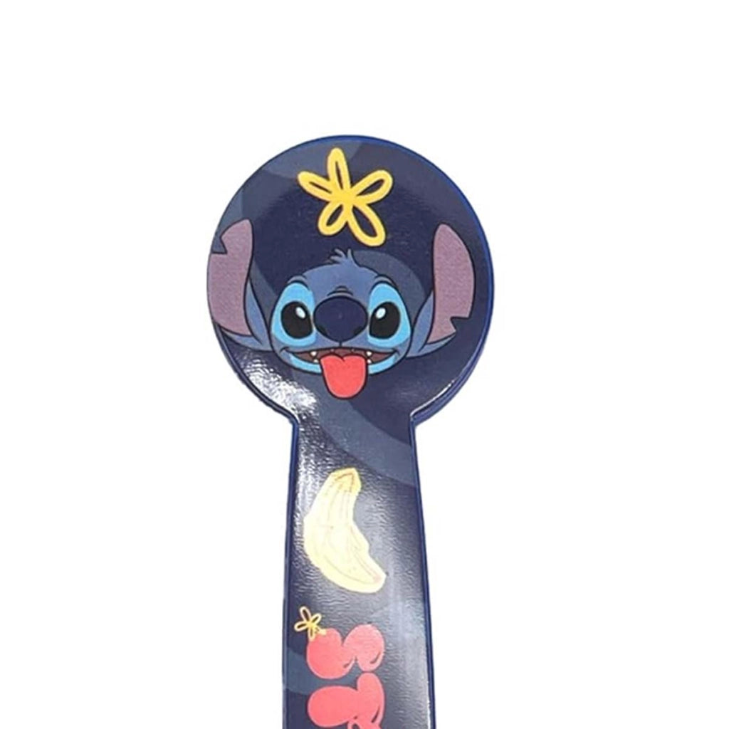 Set Posate per Bambini Cucchiaio e Forchetta Fantasia Stitch Palms Blu Disney