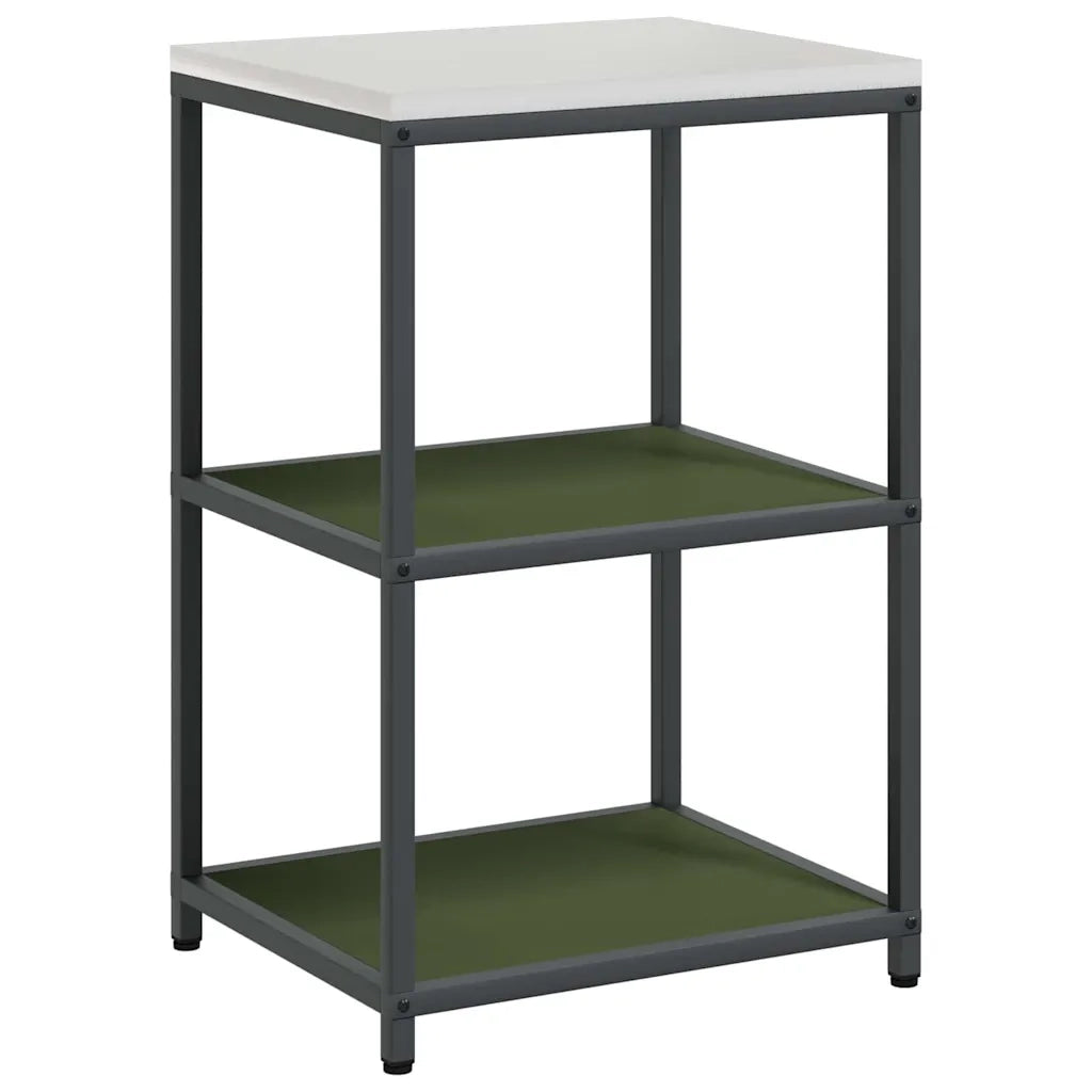Stoccaggio in cucina Verde oliva 60 x 50 x 92 cm Acciaio