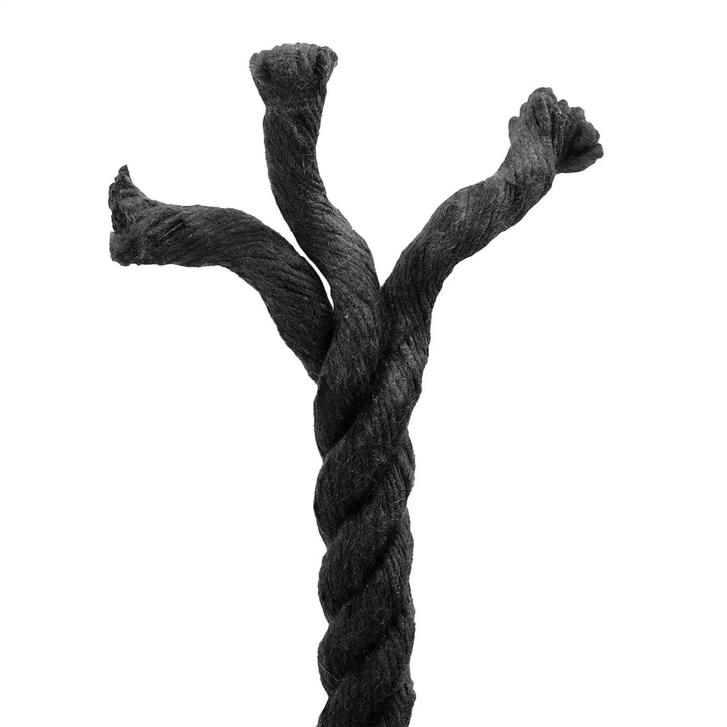 Corda | Fune Nero 1,2 x 1,2 x 2500 cm Cotone