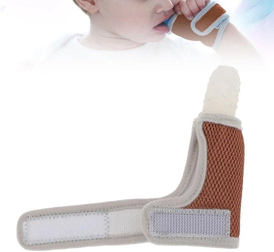 Pulitore per unghie per bambini con design ademendente - Protezione per le dita - Cinturino regolabile - Materiale siliconico - Comodo e idrorepellente