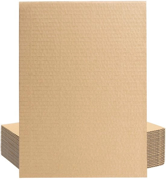 Cartone Gegolfo A4 - 24 Fogli - 3 mm Spessore - Ideale per Imballaggio e Arte - Perfetto per Appassionati di Hobby - Protezione contro la Danni