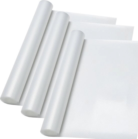 3x Mat anti-scivolo trasparente 150x50 cm - Protezione per la porta della cucina - Mat per la protezione - Auto anti-scivolo - Mat anti-scivolo - Protezione per la porta - Mat per la sicurezza anti-scivolo - Mat per la protezione della cucina
