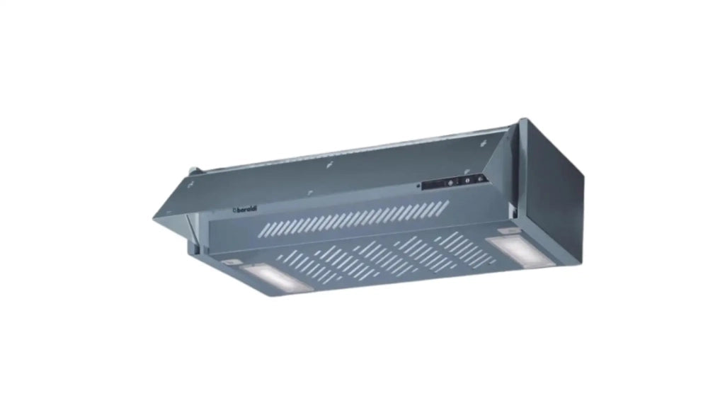 CAPPA COMPOSITA cm 60 - Grigia - 270 m3/h - Filtro Carbone Incluso