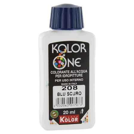 COLORANTE 'KOLOR ONE' 45 ml - Blu scuro - NUOVO KOLOR