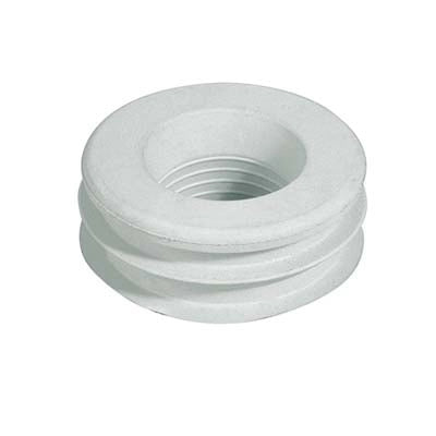 MORSETTO WC - GOMMA BIANCA MM 60X30- 20 pezzi