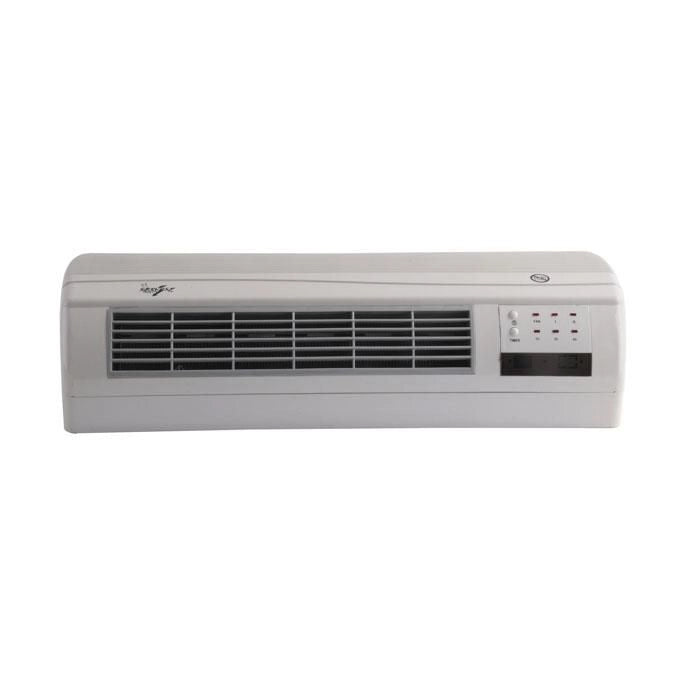 Syntesy MCH64453 Termoconvettore a Parete Potenza 1000-2000 W con Timer Telecomando e Protezione Antigelo colore Bianco