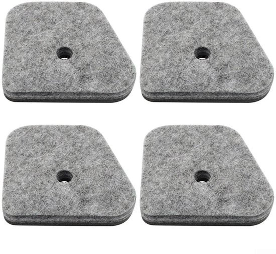 Kit di filtro dell'aria di alta qualità - Adatto per FS87/FS90/FS100/FS110/FS130 - 4 pezzi - Duraturo - Lega/Komposito - 78 mm x 65 mm - Filtro set