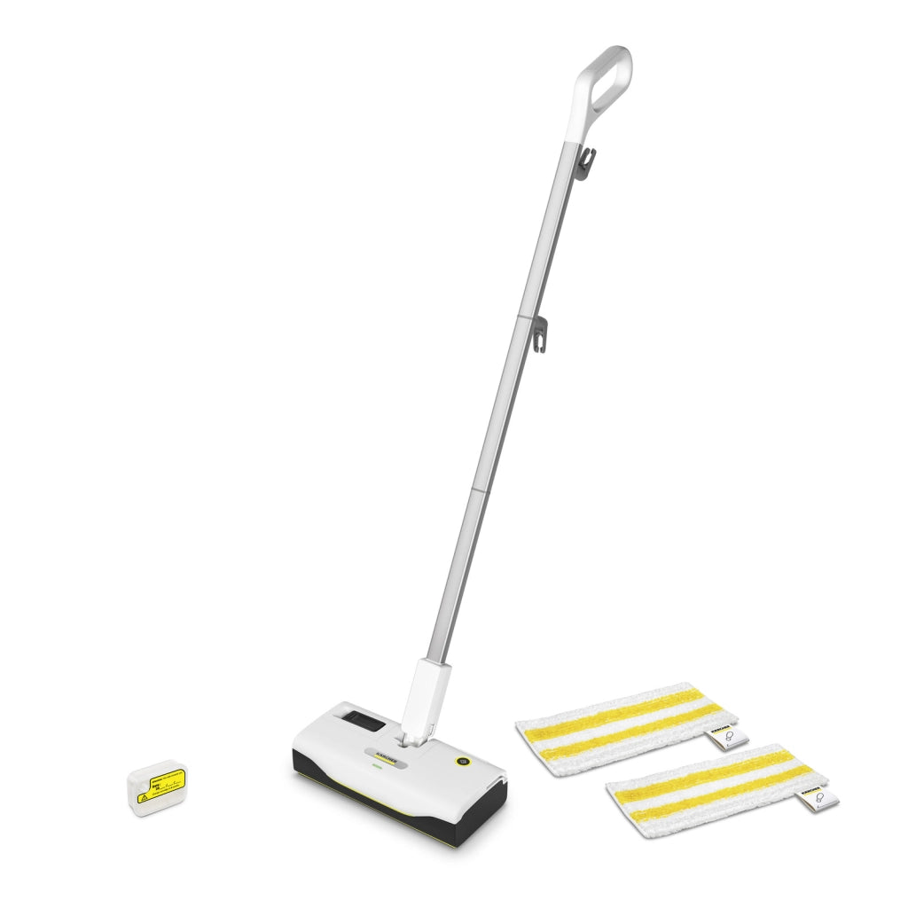 Karcher 1.513-564.0 lavapavimenti a vapore sc 1 upright, rimuove il 99,99% di tutti i virus e di tutti i comuni batteri dalle superfici