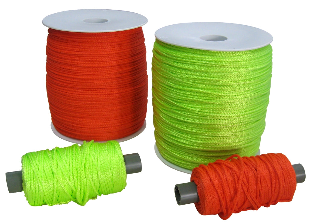 FILO PER EDILIZIA STABILIZZATO AI RAGGI UV col. Giallo fuorescente mt. 500