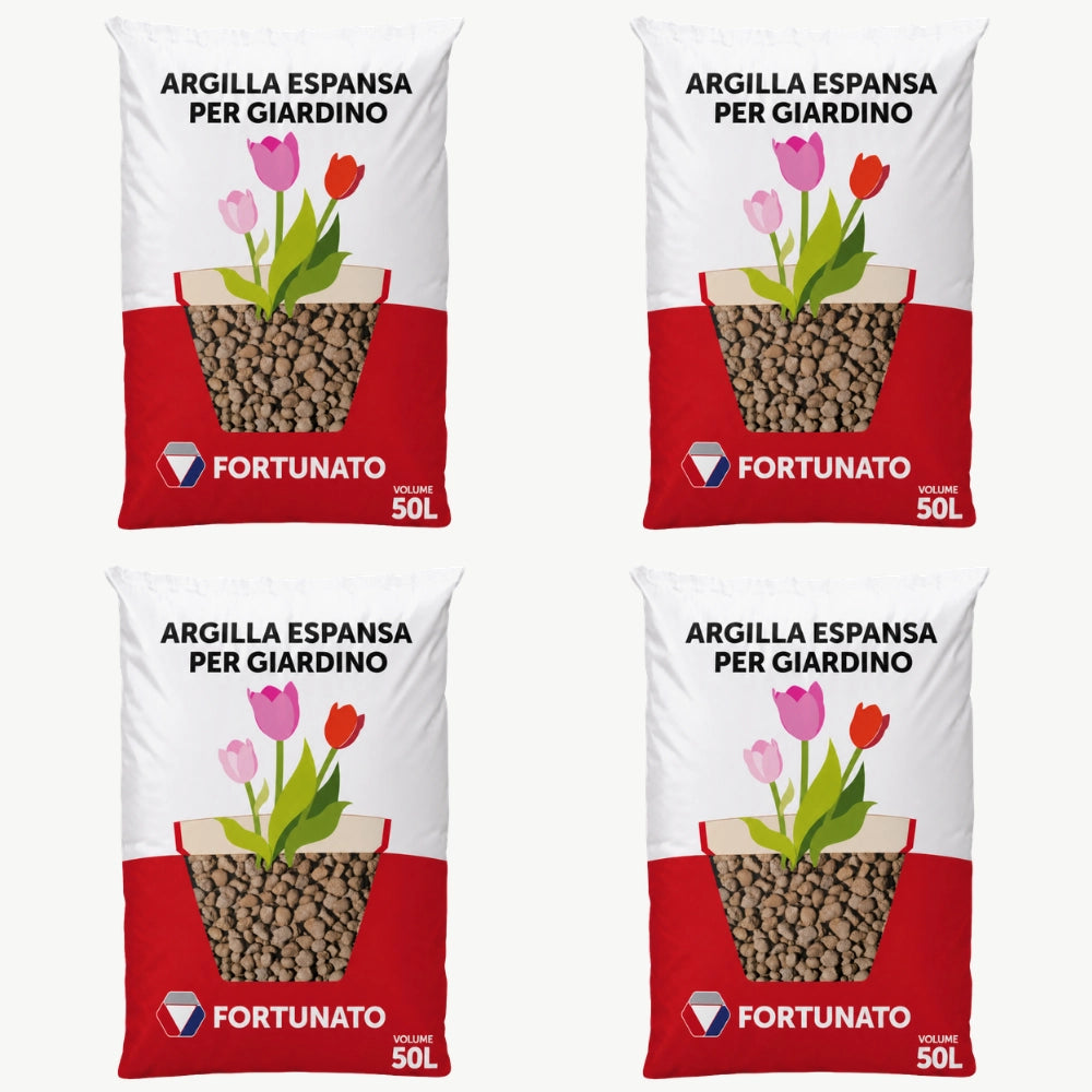 Argilla espansa leggera per piante 50 l 8-20 mm pezzi 4