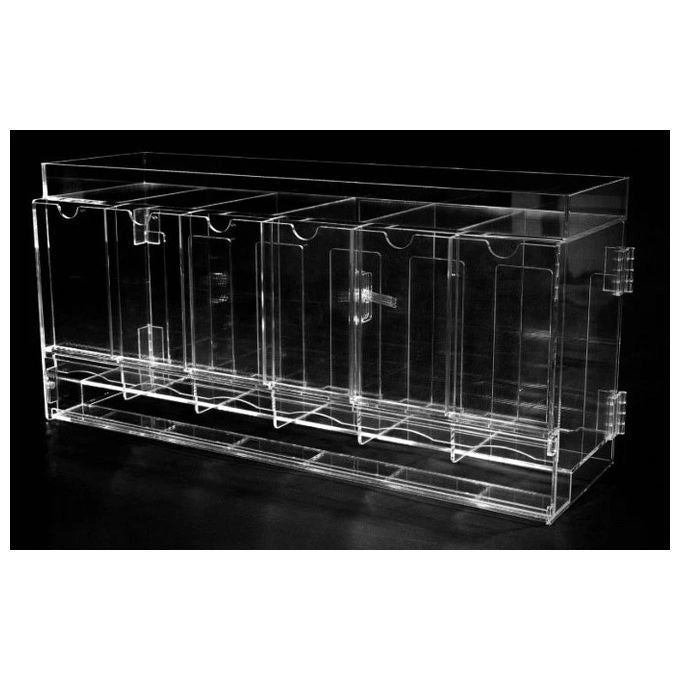The Acrylic Box TAB0001 Dispenser Pacchetti Carte 200x200x20 mm