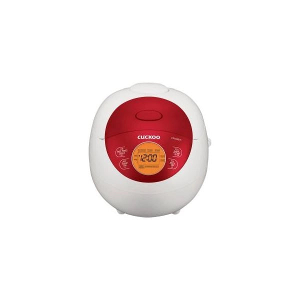 Cuckoo rice stove fuzzy logic 540ml white red cr-0351f cr0351f (cr-0351f) - 160113